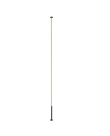 VERTICAL * PIE SALON LED NEGRO